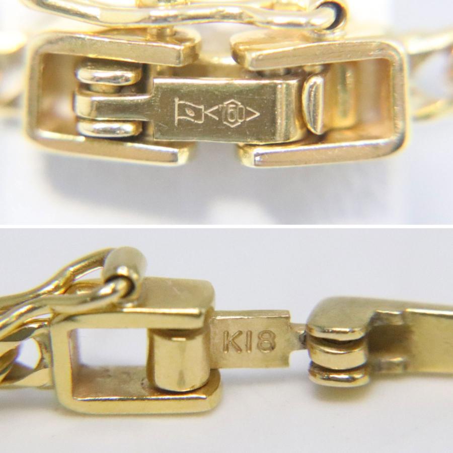 K18. 750金 ネックレス 喜平 ネックレス 18金 50cm 20g トリプル12面 750|K24・Pt999・K18製品