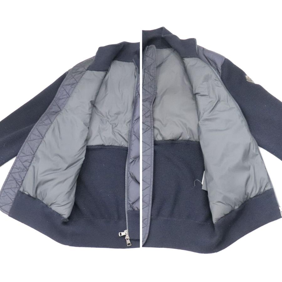 MONCLER（モンクレール） MAGLIONE TRICOT CARDIGAN ニット切替 ダウン