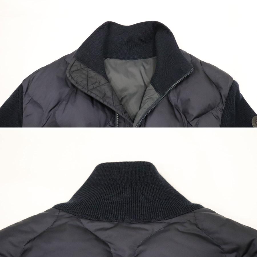 MONCLER（モンクレール） MAGLIONE TRICOT CARDIGAN ニット切替 ダウン