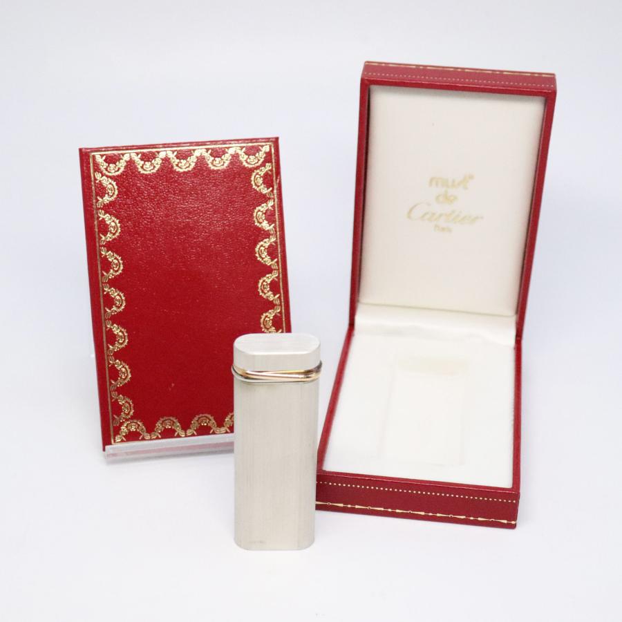 Cartier（カルティエ） トリニティ ガスライター シルバー ゴールド