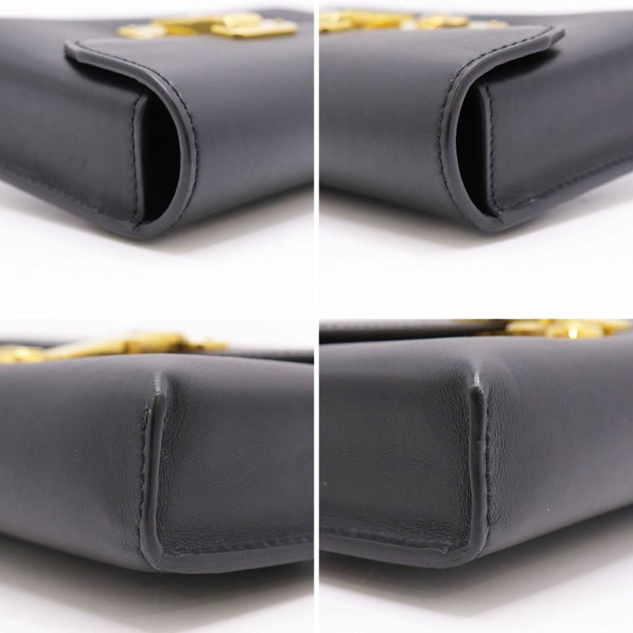 ともも【新品未使用】dunhill ロック lock ベルトバッグ dunhill（ダンヒル） ロック ベルトバッグ ブラック 3way ショルダー