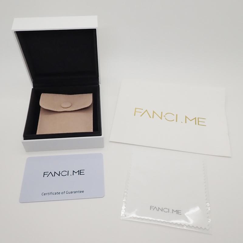 【未使用・新品】FANCI.ME ダイヤモンドK18PGネックレス FANCI.ME ファンシーミー Pt950 ハートネックレス 約43cm 重量約3.2g