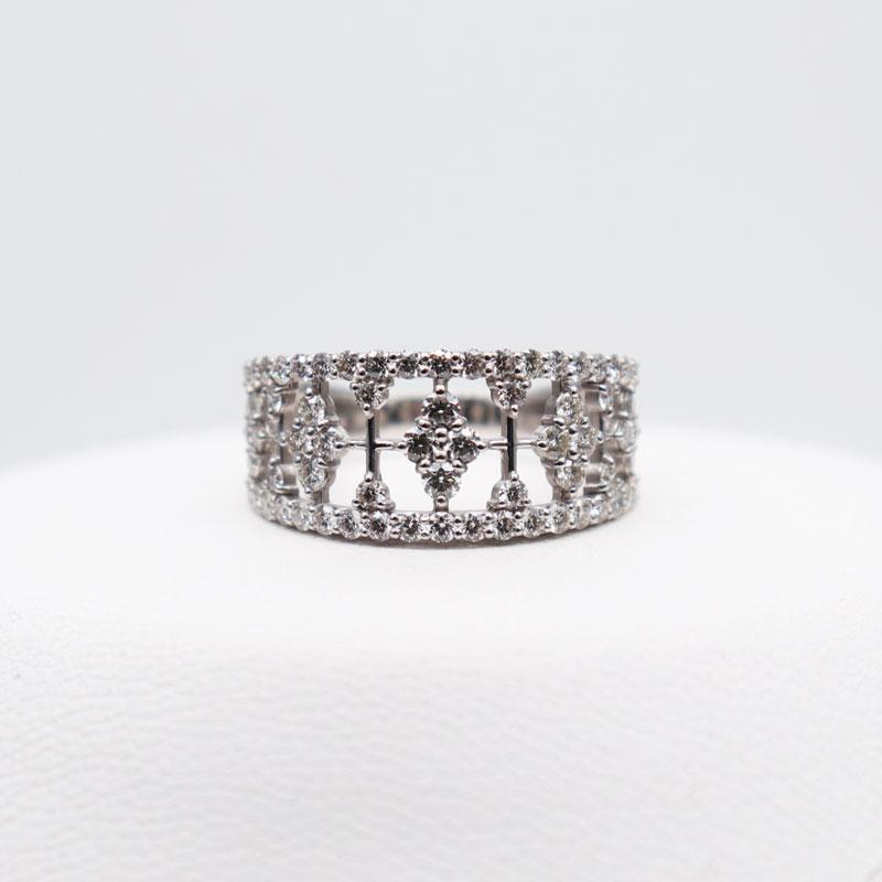 ESTELLE エステール PT950 プラチナ ダイヤモンドリング 1.00ct 重量約