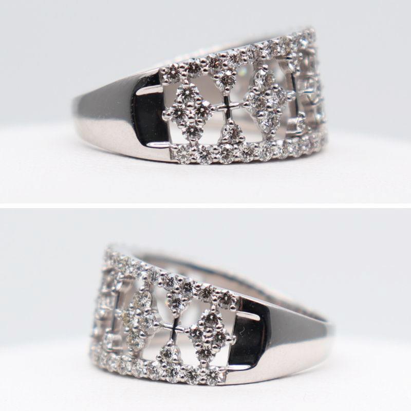 ESTELLE エステール PT950 プラチナ ダイヤモンドリング 1.00ct 重量約