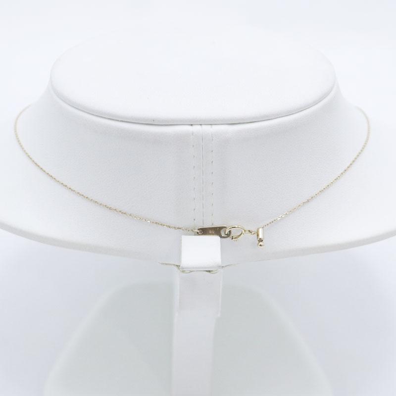 AbHeri アベリ K18/Pt900 six ダイヤモンド ネックレス 1449A D0.11ct