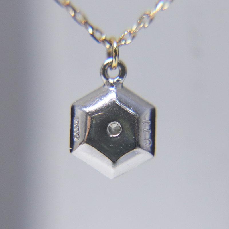 AbHeri アベリ　ネックレス AbHeri アベリ K18/Pt900 six ダイヤモンド ネックレス 1449A D0.11ct