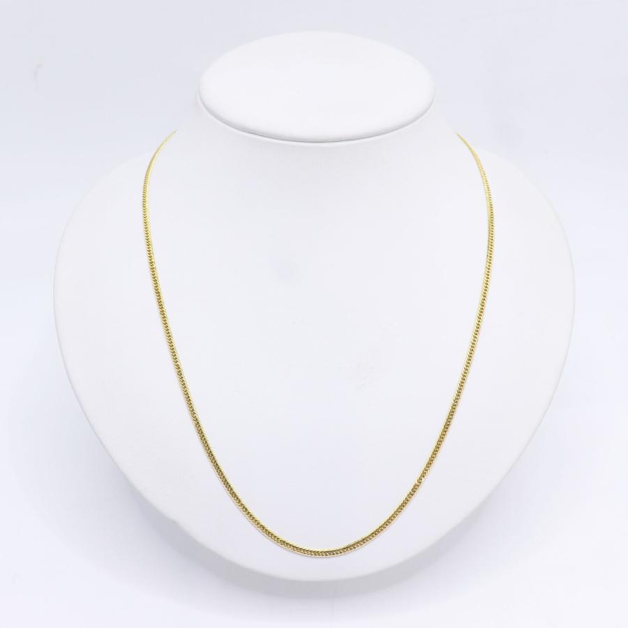 極美品 K18 750 喜平 ネックレス 6面ダブル 造幣局検定マーク K18 750 喜平 6面 ダブル 金 ネックレス 約50cm 約10.2g 造幣局マーク