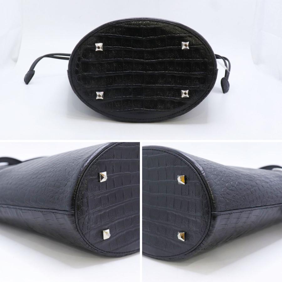 未使用 ZARMOI カイマン 3way ハンドバッグ ショルダーバッグ ブラック