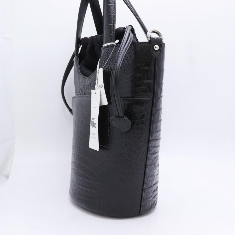 未使用 ZARMOI カイマン 3way ハンドバッグ ショルダーバッグ ブラック