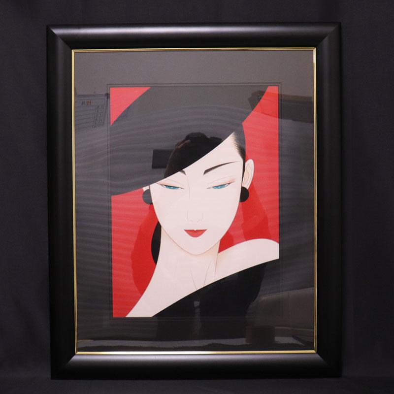 鶴田一郎 ICHIRO TSURUTA「エクセレントレッド」 11/200 版画 シルク