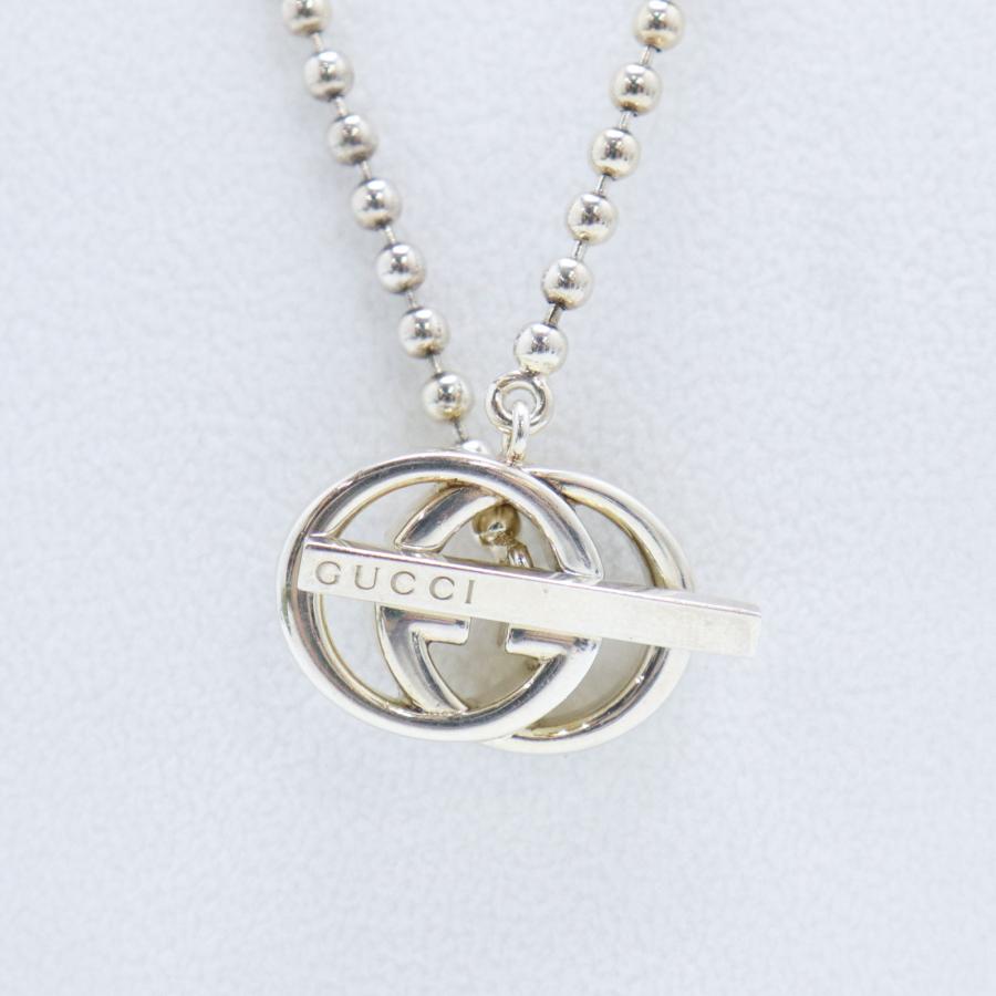 GUCCI（グッチ） インターロッキングG チェーン ネックレス GG ロゴ