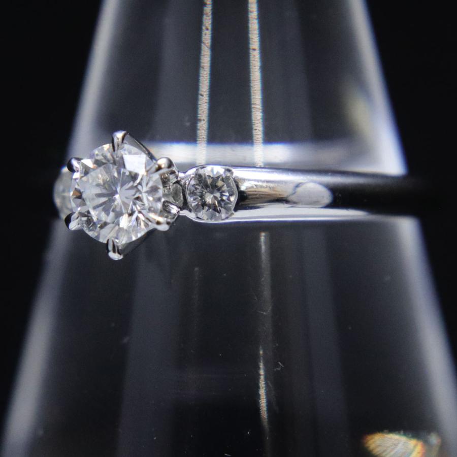 ROYAL ASSCHER（ロイヤルアッシャー） Pt900 ダイヤモンド リング 