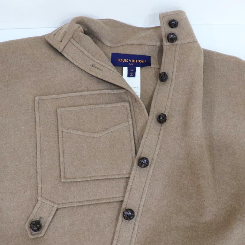 LOUIS VUITTON（ルイ・ヴィトン） 24AW カシミヤ ボタンアップ ケープ