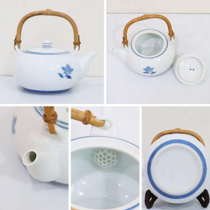【未使用品】香蘭社 コウランシャ 急須・湯呑・小鉢 おまとめ3点セット 和食器 茶器 茶道具 陶器 カップ インテリア お買い得品 送料無料！_2