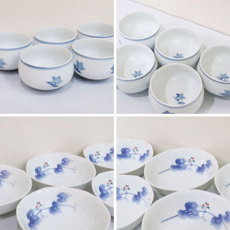 【未使用品】香蘭社 コウランシャ 急須・湯呑・小鉢 おまとめ3点セット 和食器 茶器 茶道具 陶器 カップ インテリア お買い得品 送料無料！_7