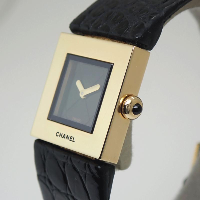 CHANEL シャネル H0109 マトラッセ 腕時計 K18イエローゴールド