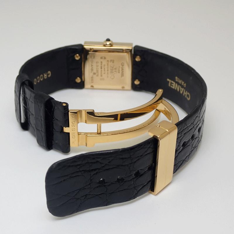 CHANEL シャネル H0109 マトラッセ 腕時計 K18イエローゴールド