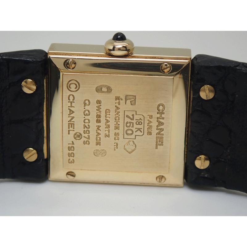 CHANEL シャネル H0109 マトラッセ 腕時計 K18イエローゴールド