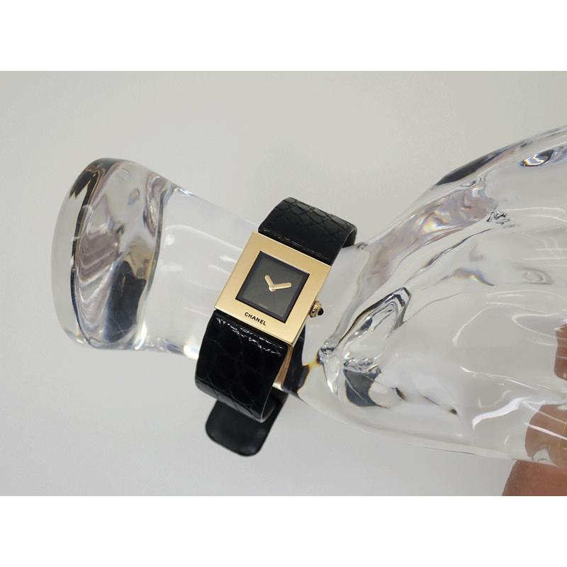 CHANEL シャネル H0109 マトラッセ 腕時計 K18イエローゴールド