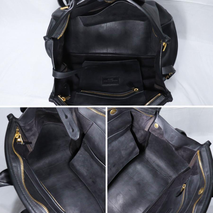 ダンヒル　トートバッグ　レザー　ブラック ダンヒル DUNHILL トートバッグ DU23F3803GN001 （ブラック
