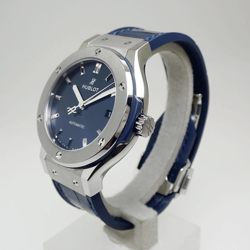 HUBLOT ウブロ クラシック・フュージョン ブルーチタニウム 565.NX