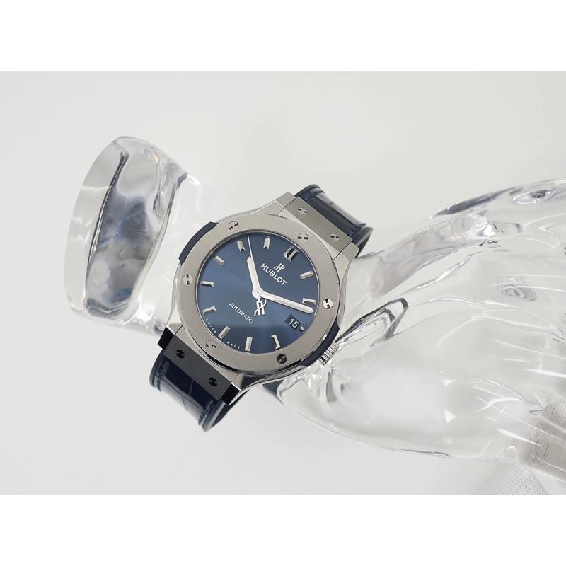 HUBLOT ウブロ クラシック・フュージョン ブルーチタニウム 565.NX