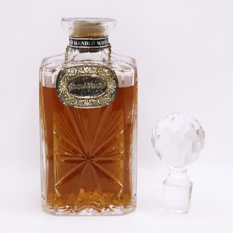 ウシュクベ クリスタル デキャンタ ブレンデッド スコッチ ウイスキー 未開栓◇Usquaebach Crystal ウシュクベ クリスタル デキャンタ 750ml
