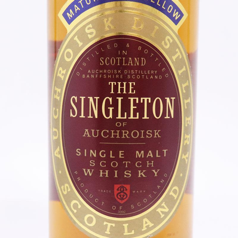 20歳以上 未開栓 THE SINGLETON OF AUCHROISK シングルトン オスロスク
