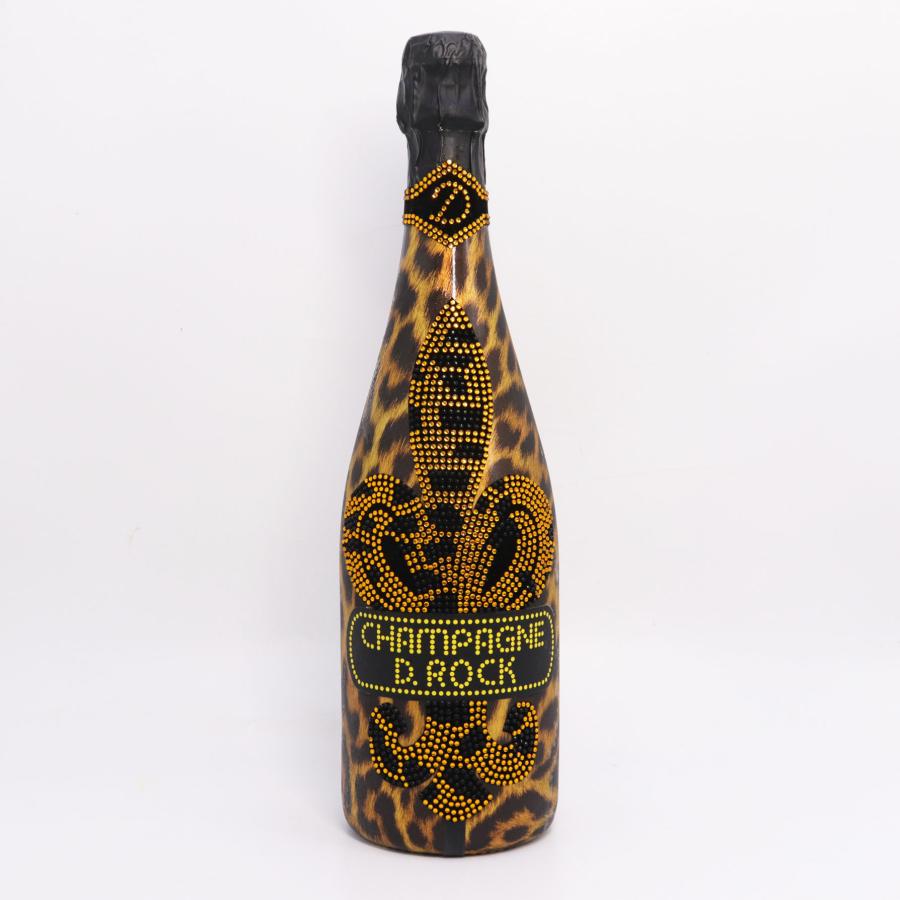 未開栓 2本☆光るシャンパン D.ROCK Leopard Luminous ディーロック