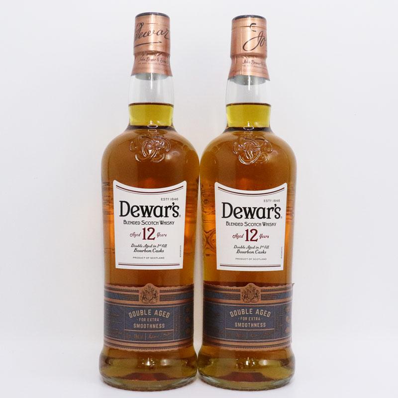 デュワーズ 未開栓◇2本セット Dewar's 12年 ブレンデッド スコッチ