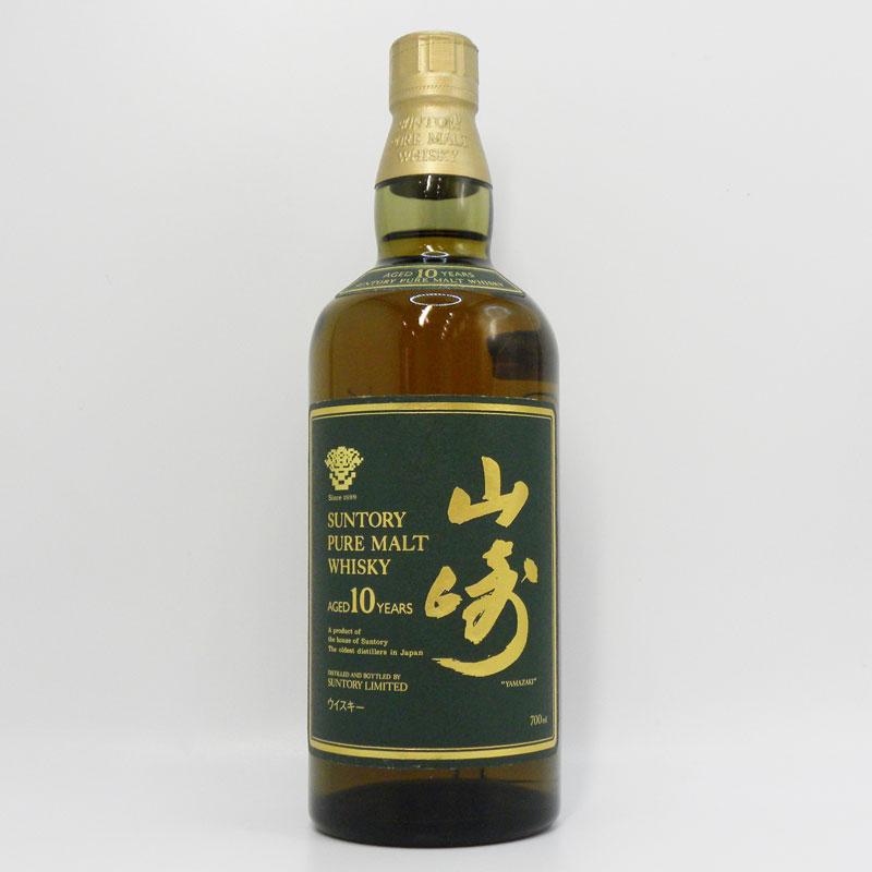 福島県内発送！未開栓 SUNTORY 山崎 10年 ピュアモルト ウイスキー