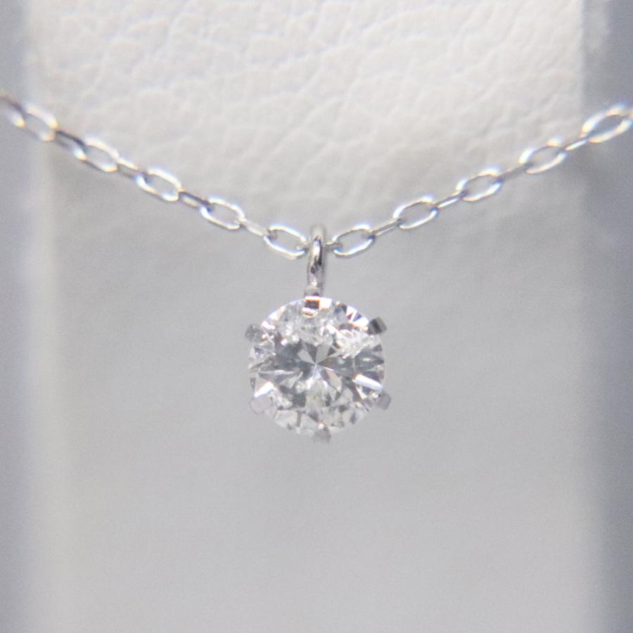 TOUS（トウス） 新品同様美品 750 K18WG ダイヤ ネックレス 重量約0.7g 