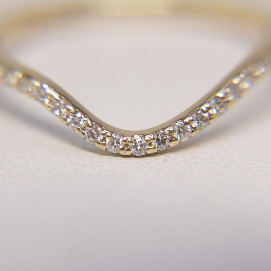 PRMAL プライマル K10 YG Wave Ring ウェーブ リング 01RBSC031