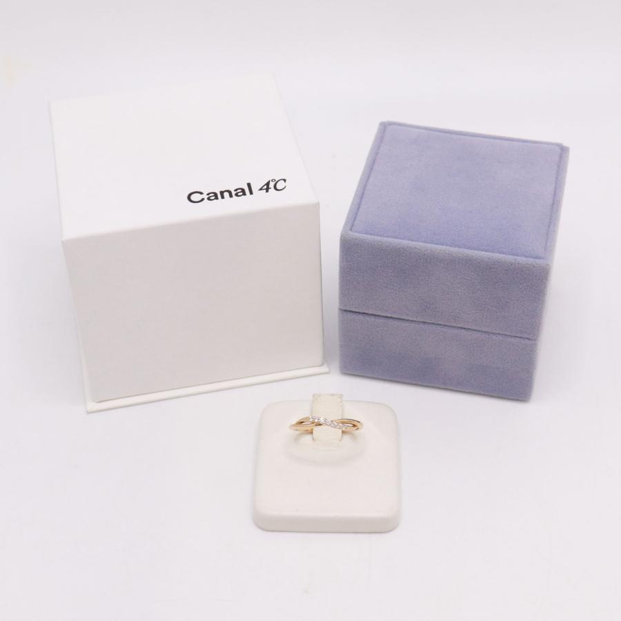 CANAL 4℃（カナルヨンドシー） K10 PG リング 重量約1.4g 日本サイズ