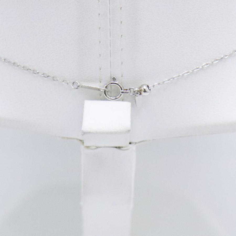 Pt850/900 ダイヤモンド ライン ネックレス D1.00ct 約48cm 重量約3.2g