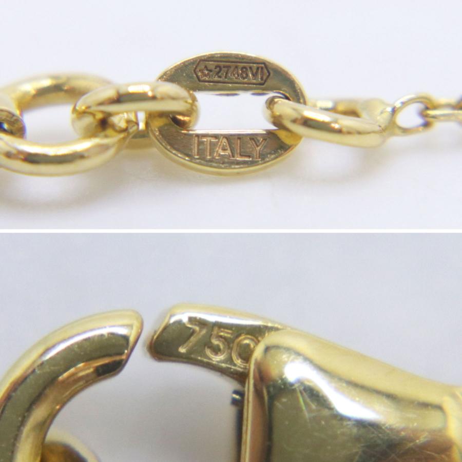 750 K18 イタリア製 クリシュナ マルチカラー ステーション ロング