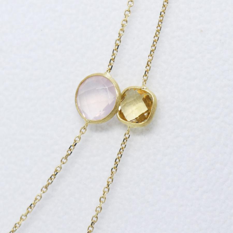 750 K18 イタリア製 クリシュナ マルチカラー ステーション ロング