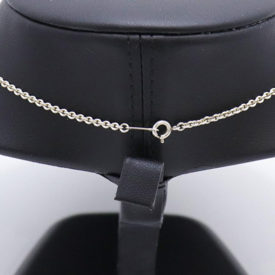 TRUSSARDI（トラサルディ） K18/SV925 ハート ネックレス 重量約7.0g