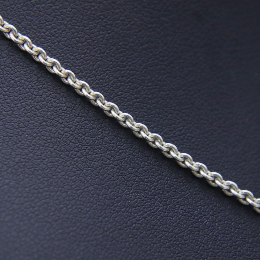 TRUSSARDI（トラサルディ） K18/SV925 ハート ネックレス 重量約7.0g