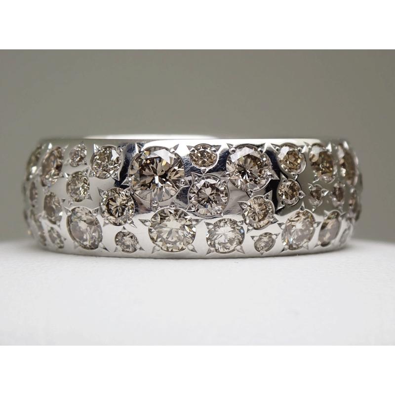KASHIKEY カシケイ BROWN DIAMOND K18WG D3.50ct KBB-001RF #15号位