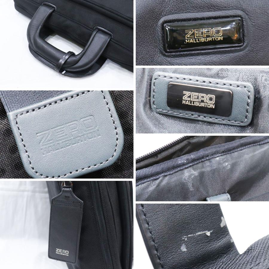 美品　ZERO HALLIBURTON ビジネスバックグレー 2way　USA製 ZERO HALLIBURTON ビジネスバッグ グレイッシュブルー 【公式通販】