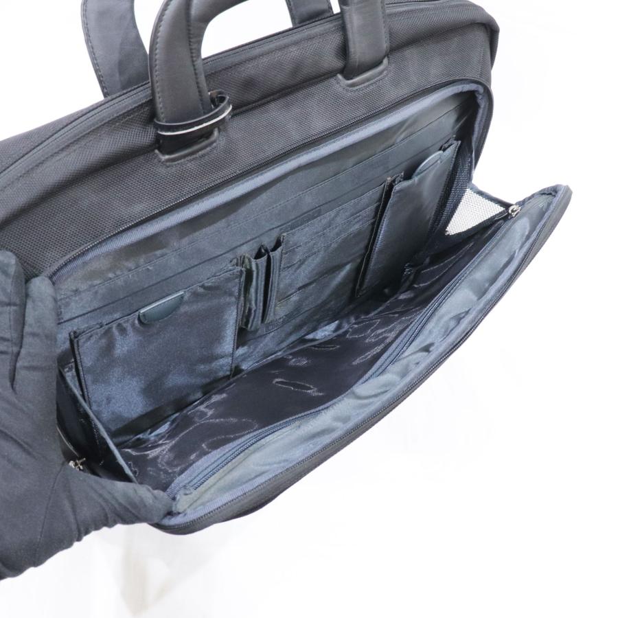 値下げ!!超美品★ゼロハリバートン 2way　ビジネスバッグ ブラック 拡張 ZERO HALLIBURTON（ゼロハリバートン） ナイロン 2WAY ビジネスバッグ