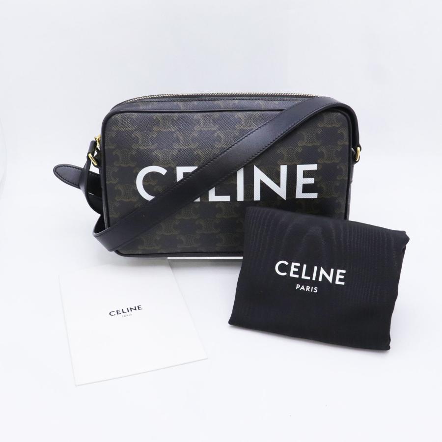 TRIOMPHE CELINE セリーヌ ミディアム メッセンジャーバッグ 194502CIM 