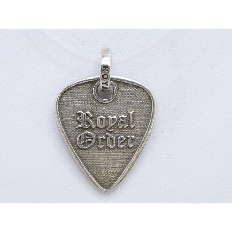  order ロイヤルオーダー ギターネックレス silver925 ROYAL ORDER(ロイヤルオーダー) 【ペンダント】SV925 シルバー GUITAR