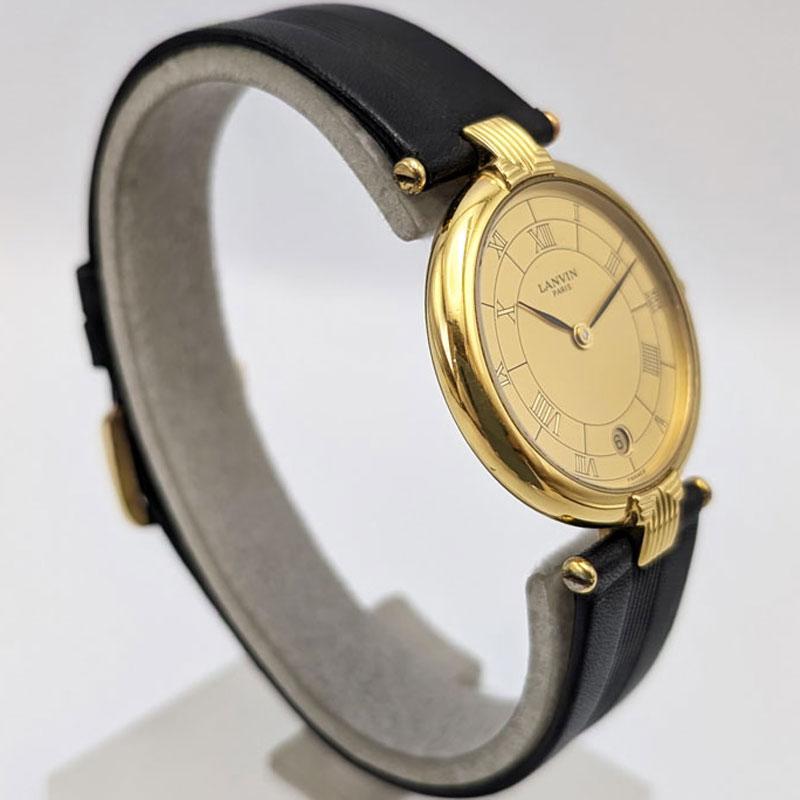 LANVIN（ランバン） 【LANVIN/ランバン】ゴールド文字盤 519445 腕時計