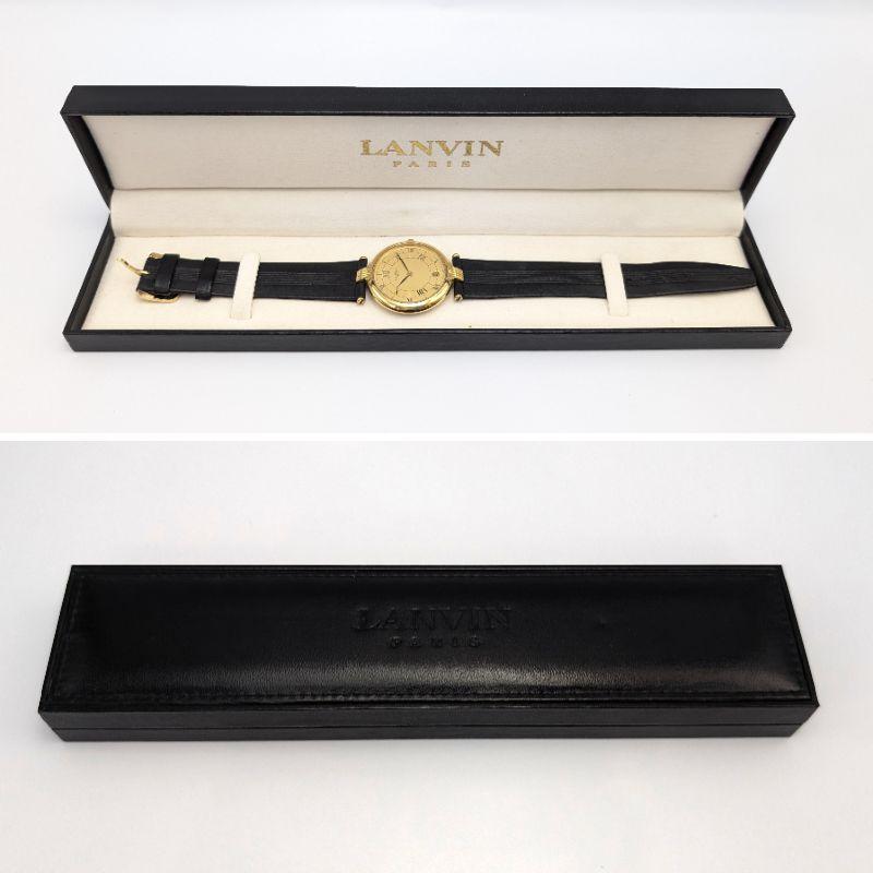 LANVIN（ランバン） 【LANVIN/ランバン】ゴールド文字盤 519445 腕時計