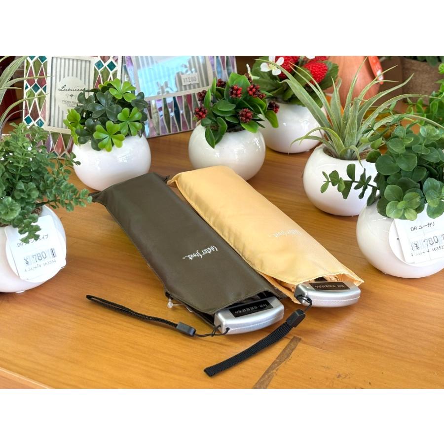 Waterfront（ウォーターフロント） ポケフラット 無地 折りたたみ傘