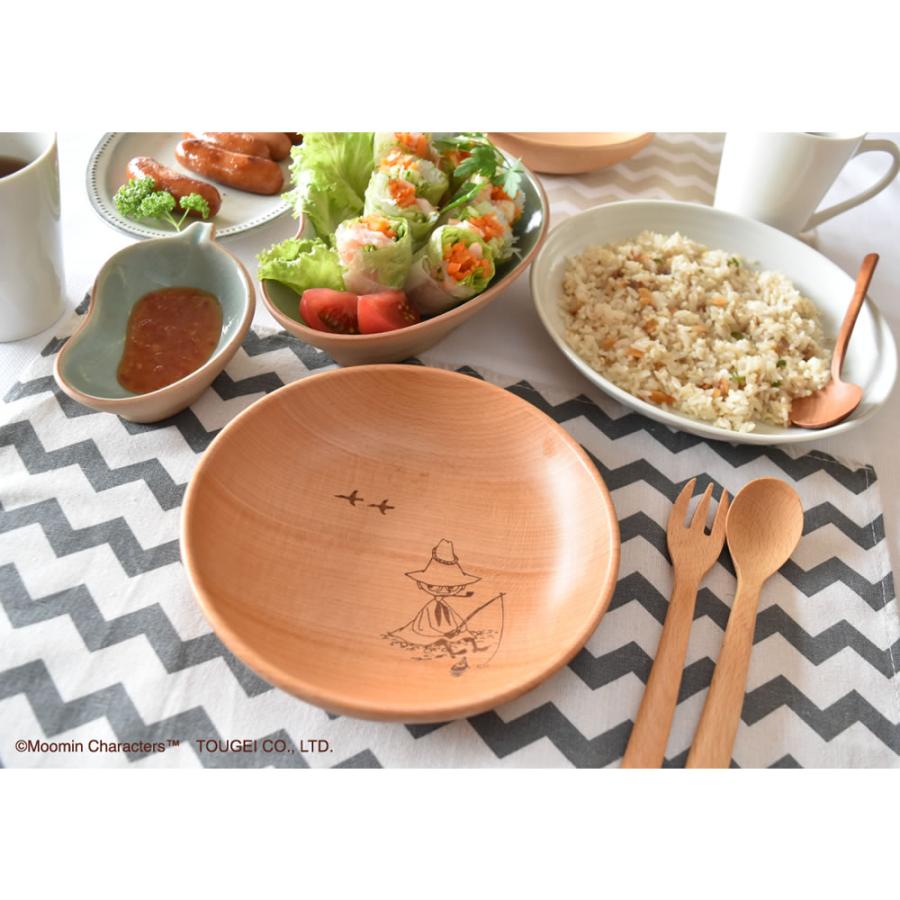 MOOMIN（ムーミン） ラウンドディッシュSサイズ リトルミィ スナフキン
