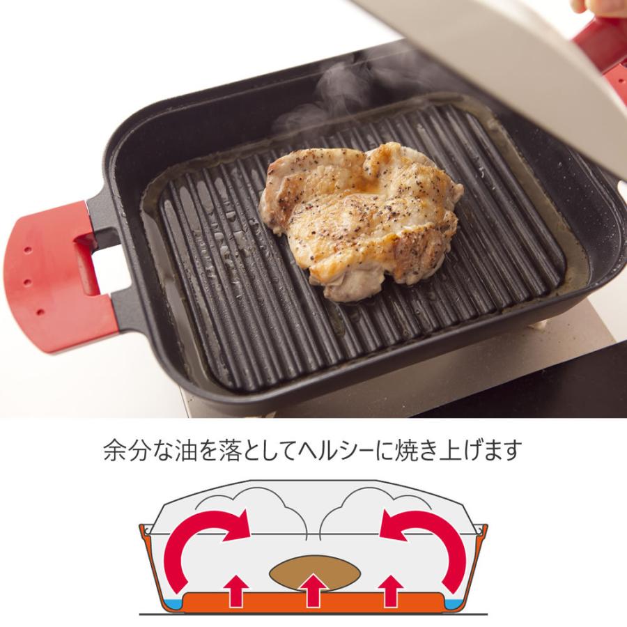 UCHICOOK スチームグリル ガラスカバー UCS16 ウチクック IH対応