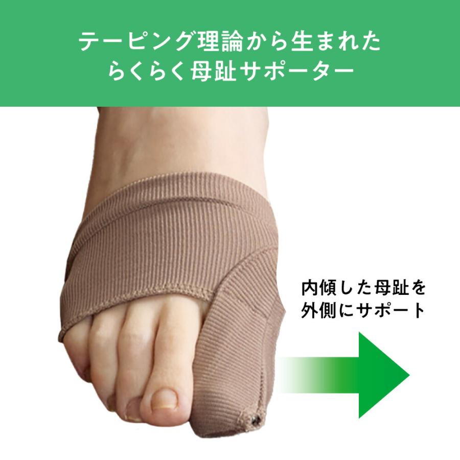 外反母趾 サポーター 親指 付け根 アーチ サポート 薄手 足指 両足